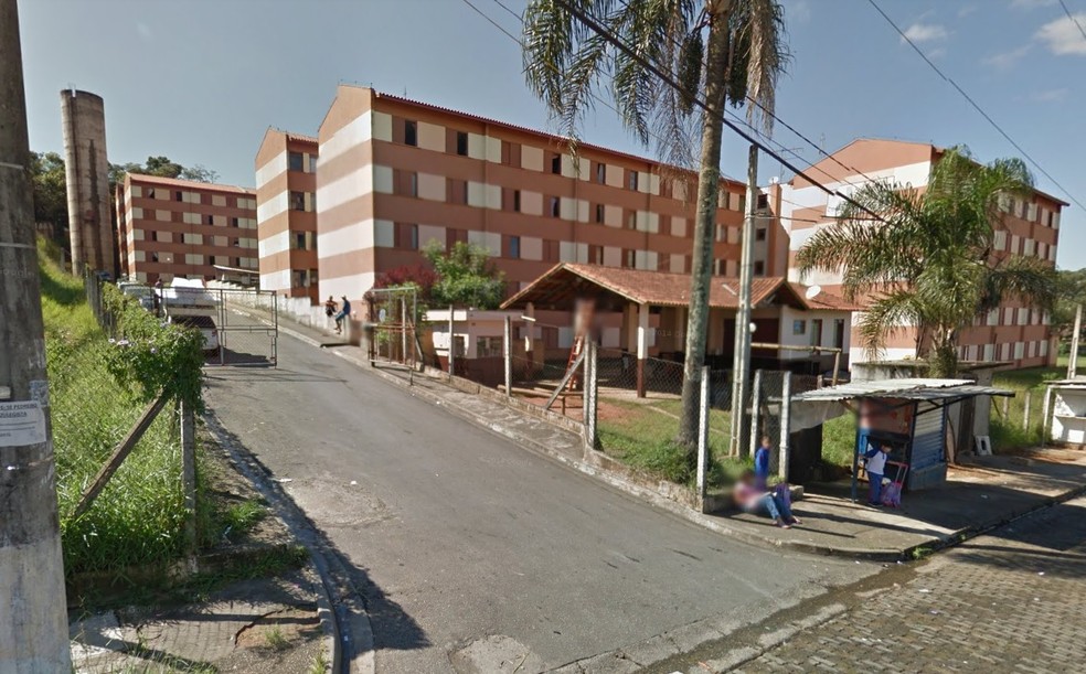 Pai Ã© suspeito de matar duas crianÃ§as em Guarulhos, segundo a Guarda Civil Metropolitana â Foto: ReproduÃ§Ã£o/ Google Street View