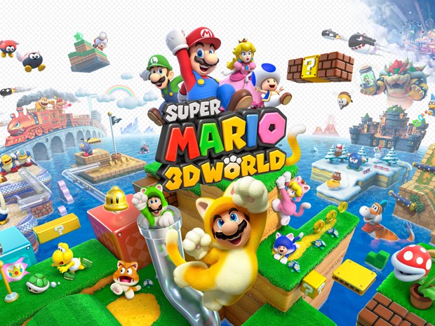 Lançado para Wii U, 'Super Mario 3D World' é um dos games mais recentes do mascote da Nintendo (Foto: Divulgação)