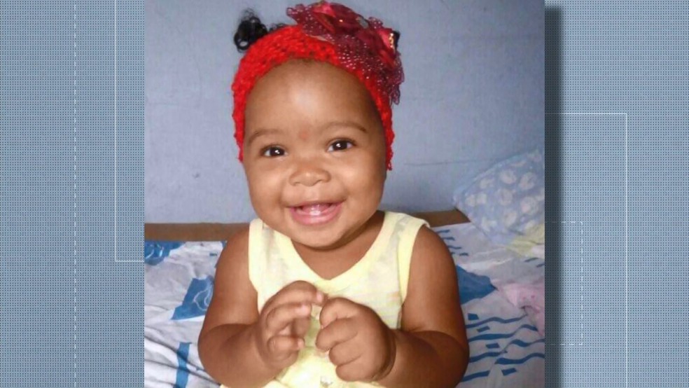 Jaqueline, filha do casal, também nasceu na ambulância — Foto: Reprodução/ TV Gazeta