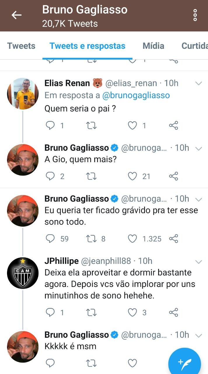 Bruno Gagliasso no Twitter (Foto: Reprodução)