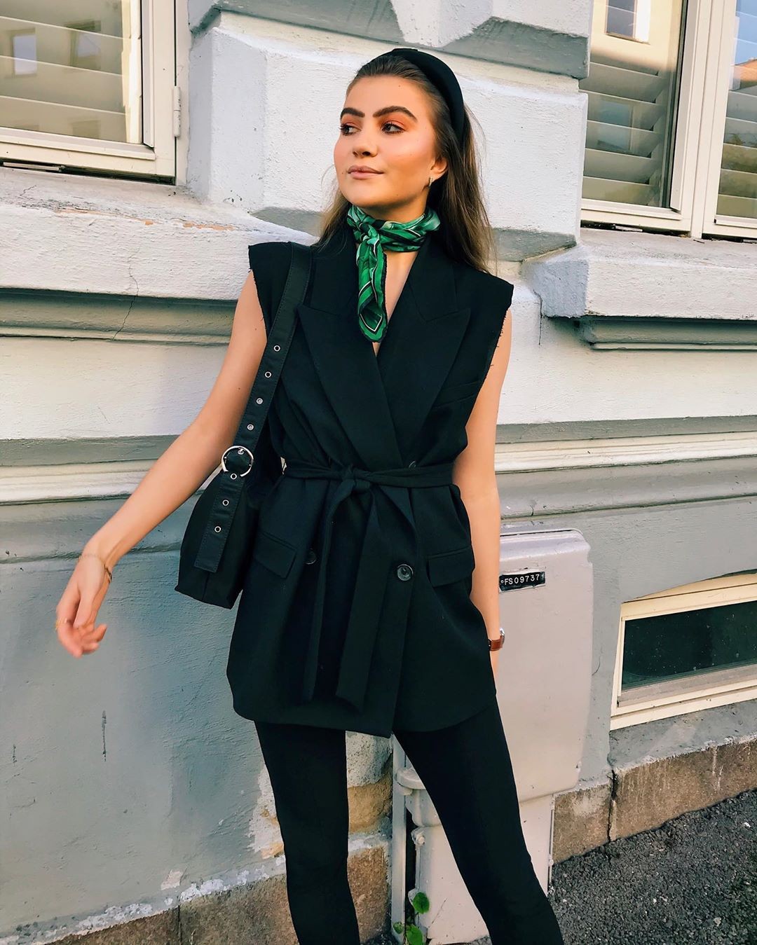 Maren Schia usa colete. (Foto: Instagram)