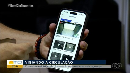 Comerciantes e moradores usam cada vez mais câmeras pensando em segurança