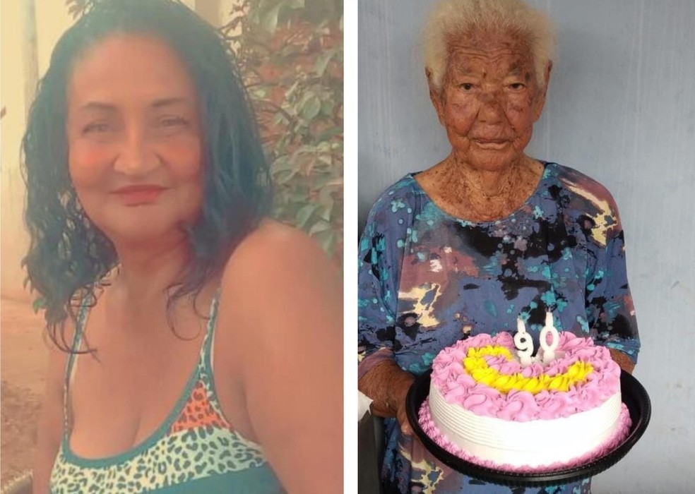 Joana Silva Fernandes, à direita, e Maria Aparecia Luiz de Siqueira Matos, à esquerda.  — Foto: Redes sociais