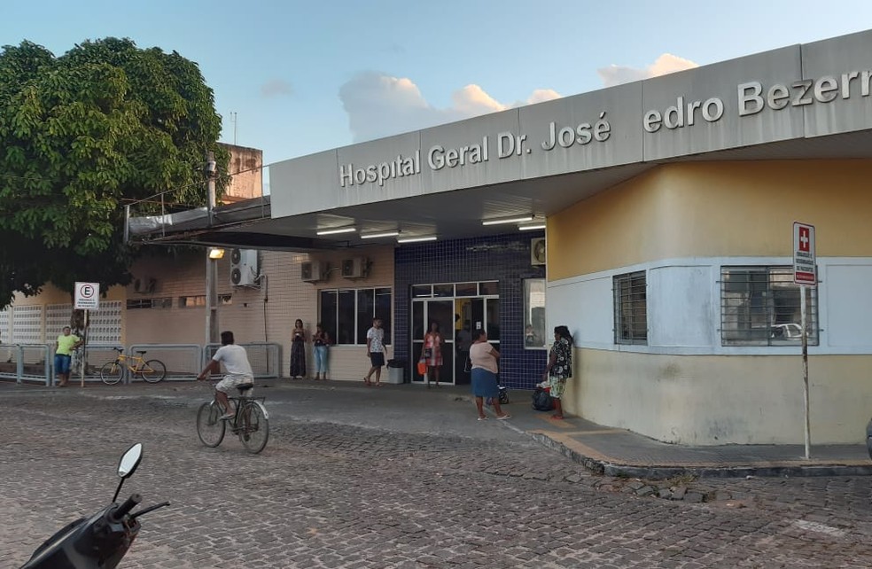 Hospital Santa Catarina, na Zona Norte de Natal — Foto: Sérgio Henrique Santos/Inter TV Cabugi