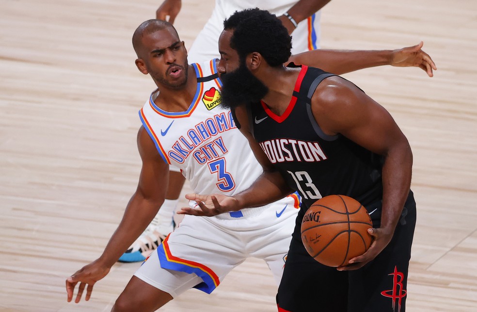 Rockets Buscam Fechar Serie Com O Thunder Heat E Bucks Abrem Semi De Conferencia Na Nba Nba Ge