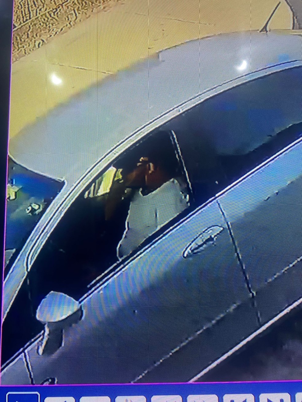 Polícia divulga imagens de suspeito de assassinar homem em Alagoas — Foto: Reprodução