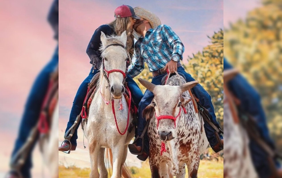 Casal de Agudos é apaixonado pelo campo — Foto: Lucilene Bicudo/Arquivo pessoal