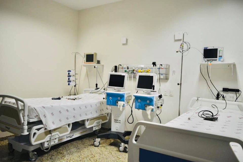 Cinco leitos de UTI foram inaugurados na Santa Casa de Presidente Prudente &mdash; Foto: AI/Santa Casa