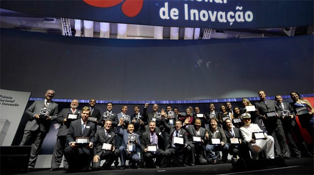 Os ganhadores do Prêmio Nacional de Inovação (Foto: Luludi Agência Luz)