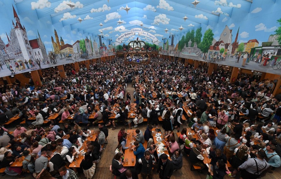 Oktoberfest de 2019 em Munique  Foto: Christof Stache / AFP
