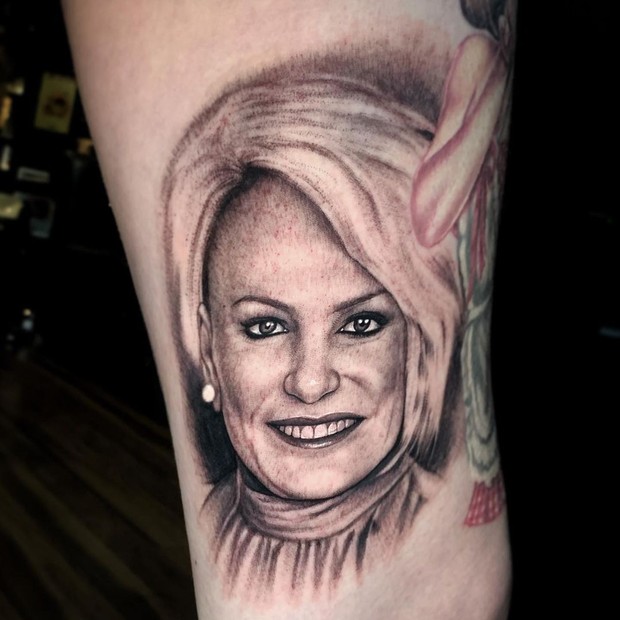 Fã tatua rosto de Ana Maria Braga (Foto: Reprodução/Instagram)