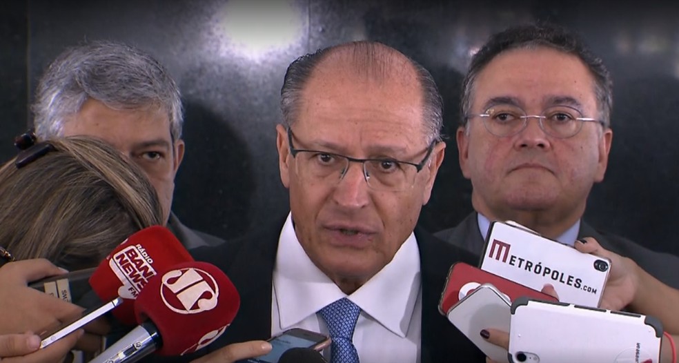O ex-governador de São Paulo, Geraldo Alckmin (PSDB). — Foto: Reprodução/TV Globo