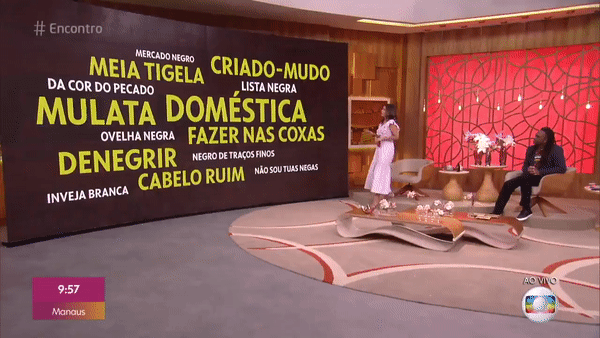 Encontro Faz Alerta Sobre Palavras E Frases De Cunho Racista Que Sao Usadas No Dia A Dia Encontro Com Fatima Bernardes Gshow