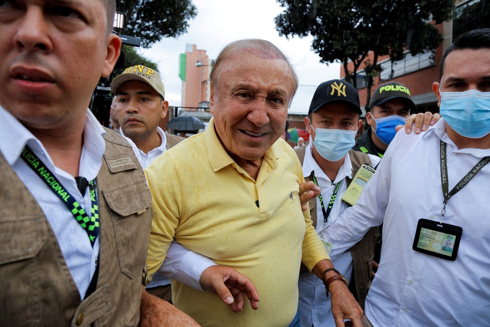 Rodolfo Hern&aacute;ndez, candidato &agrave; presid&ecirc;ncia da Col&ocirc;mbia que chega ao segundo turno em 2022 &mdash; Foto: STRINGER/REUTERS