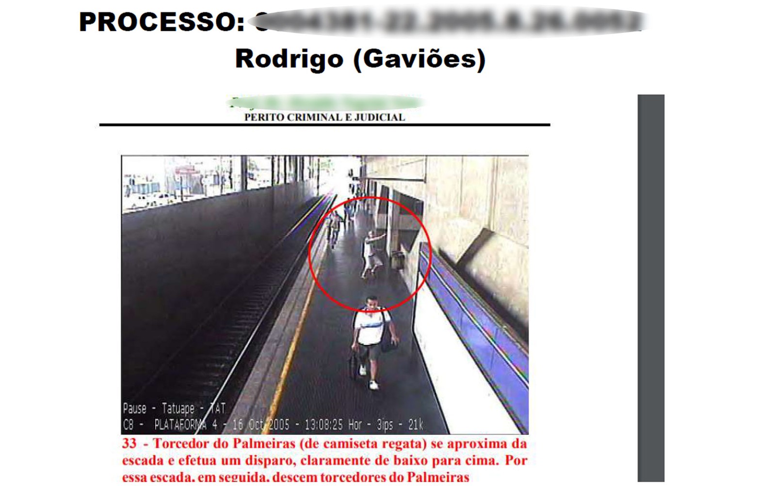 Por morte de palmeirense, ex-presidente da Gaviões é absolvido na justiça