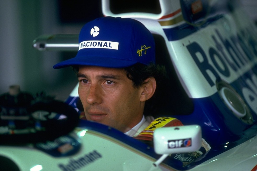 Ayrton Senna viveu dias tensos na Williams em 1994 — Foto: Getty Images