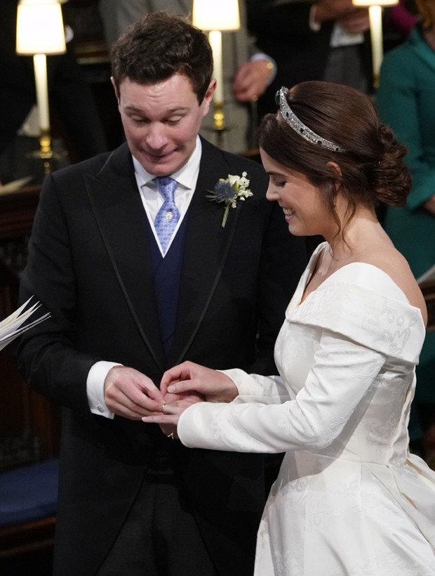 Princesa Eugenie e Jack Brooksbank se casam em Windsor (Foto: Getty Images)