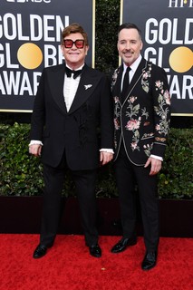 Elton John e David Furnish (Foto: Getty Images)