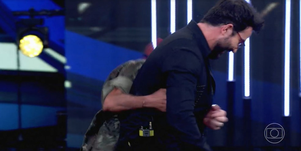 'Rambo' captura Padre Fábio de Melo (Foto - Globo)