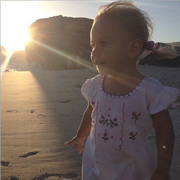 Bruna Luz, 2 anos (Foto: Reprodução/Instagram)