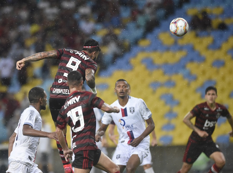 Gabigol Flamengo Resende &mdash; Foto: Andr&eacute; Dur&atilde;o