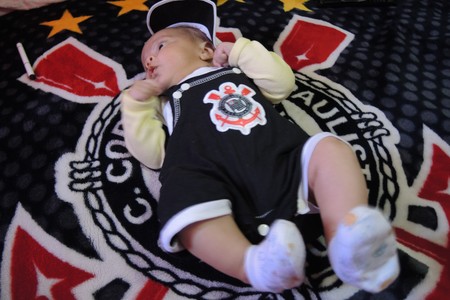 Corinthians família (Foto: Marcelo Braga)