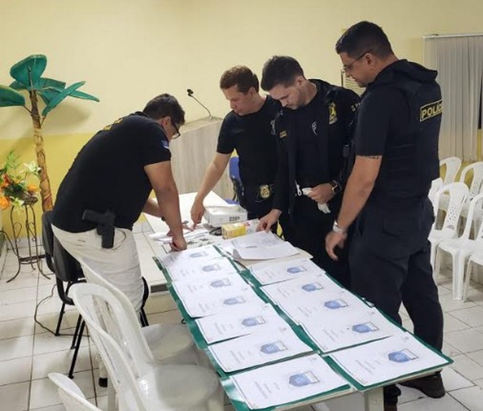 Operação Hefesto com mandados em Cabrobó, Santa Maria e Petrolina  — Foto: Divulgação/ Polícia Civil de Pernambuco