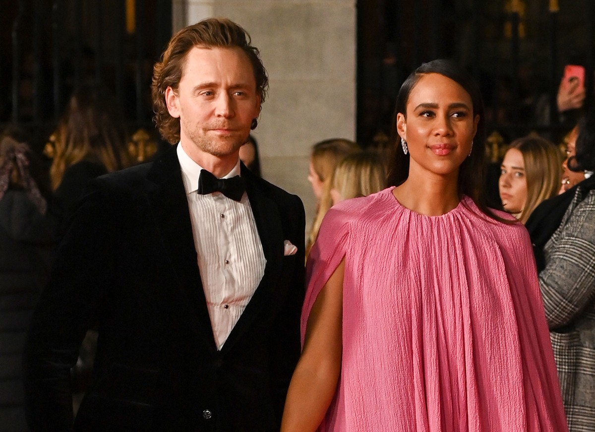Tom Hiddleston e a noiva, Zawe Ashton (Foto: Getty Images)