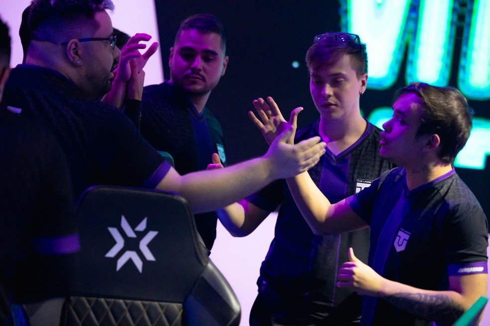 The Union confirmou o favoritismo, venceu a série de virada por 3–1 e ficou com o título da Etapa 1 — Foto: Divulgação/Bruno Alvares/VALORANT Brasil
