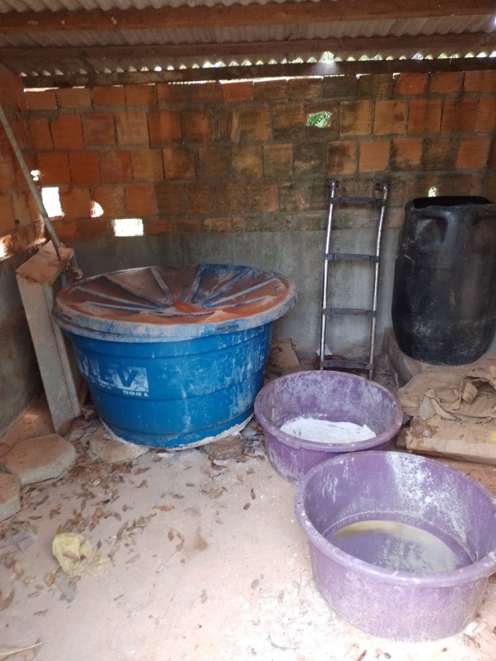 Sem condições higiênico-sanitárias para fazer abate de bovinos — Foto: Divulgação/AGED