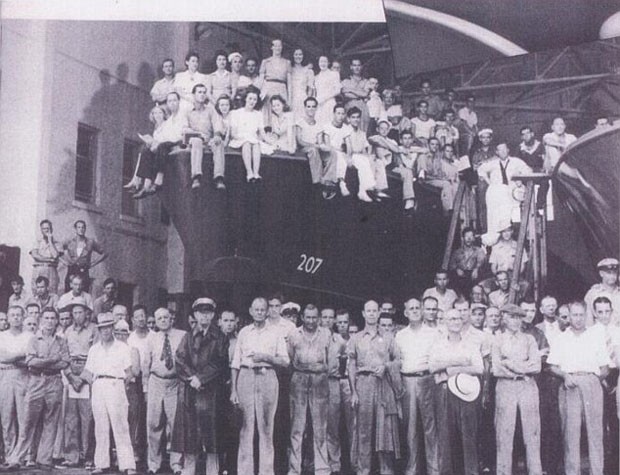 Trabalhadores descobrem navio da Segunda Guerra Mundial naufragado em Nova York (Foto: © EPA)
