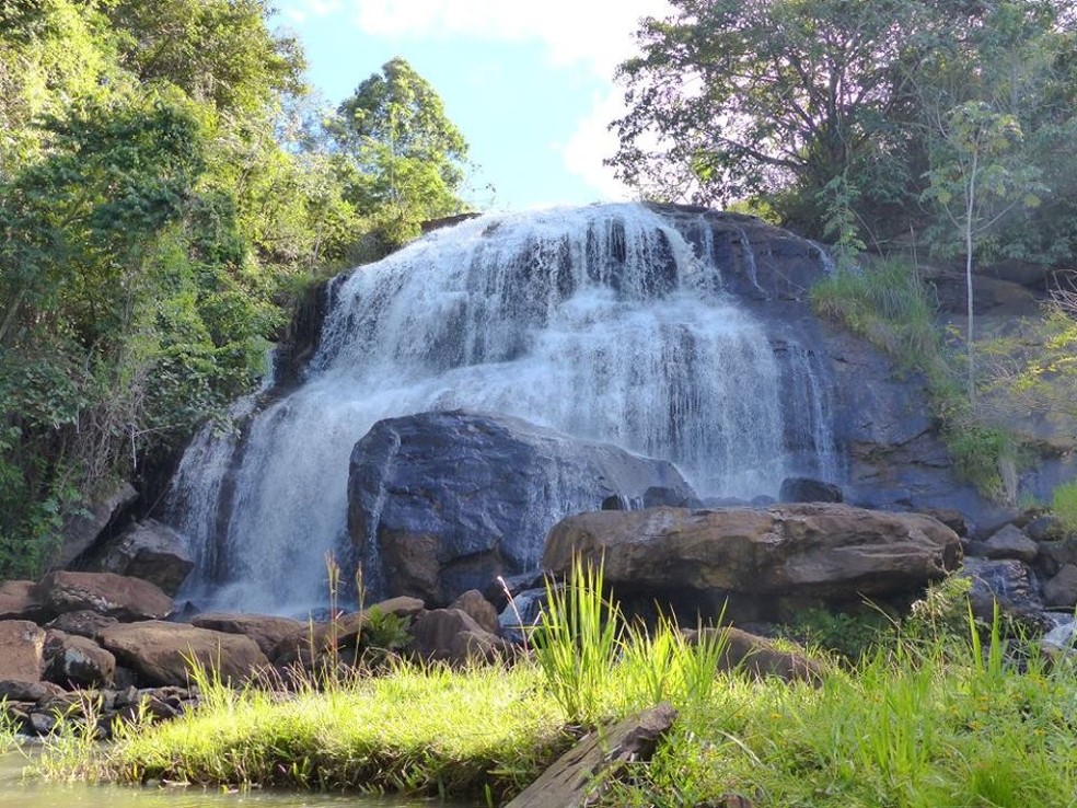 Cachoeira de Ituí, em São João Nepomuceno (Foto: Márcio Sabones/Divulgação)