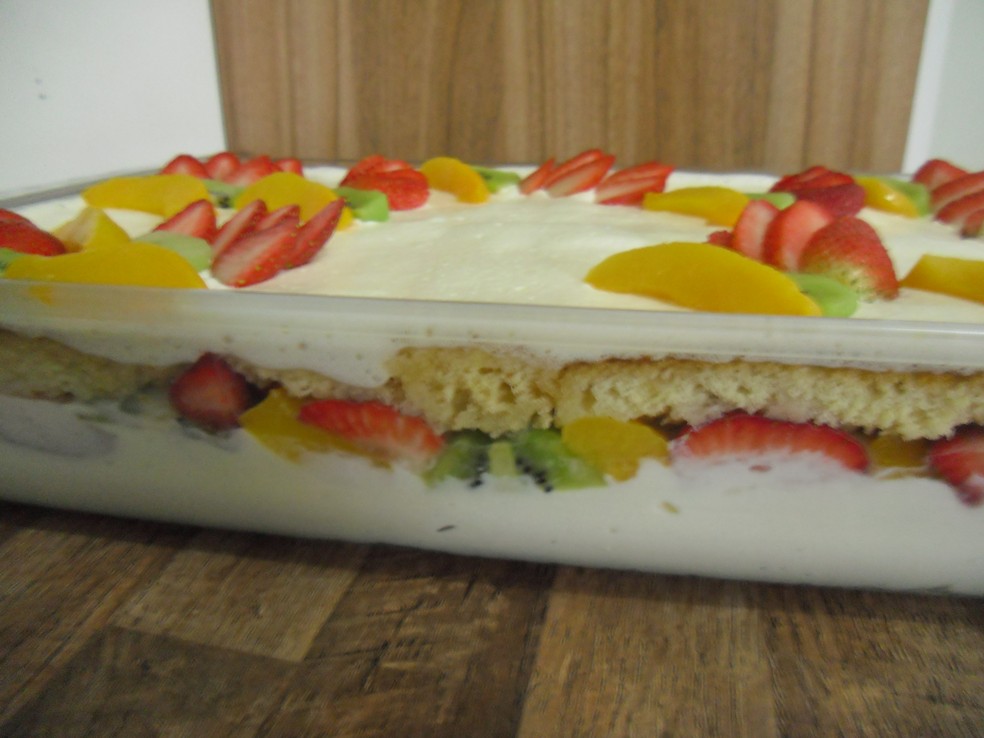Pavê de frutas | Bolos | Receitas