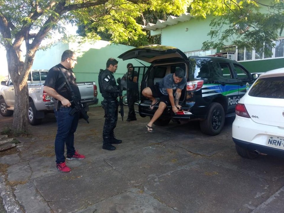 Suspeitos de integrar organização criminosa foram presos em Eldorado, MS  Foto: Polícia Civil/Divulgação