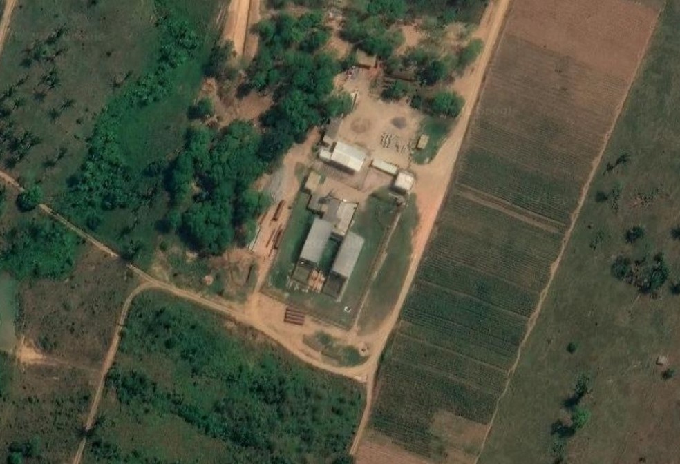Área do Centro de Ressocialização Jonas Ferreti, em Buritis — Foto: Google Maps/Reprodução