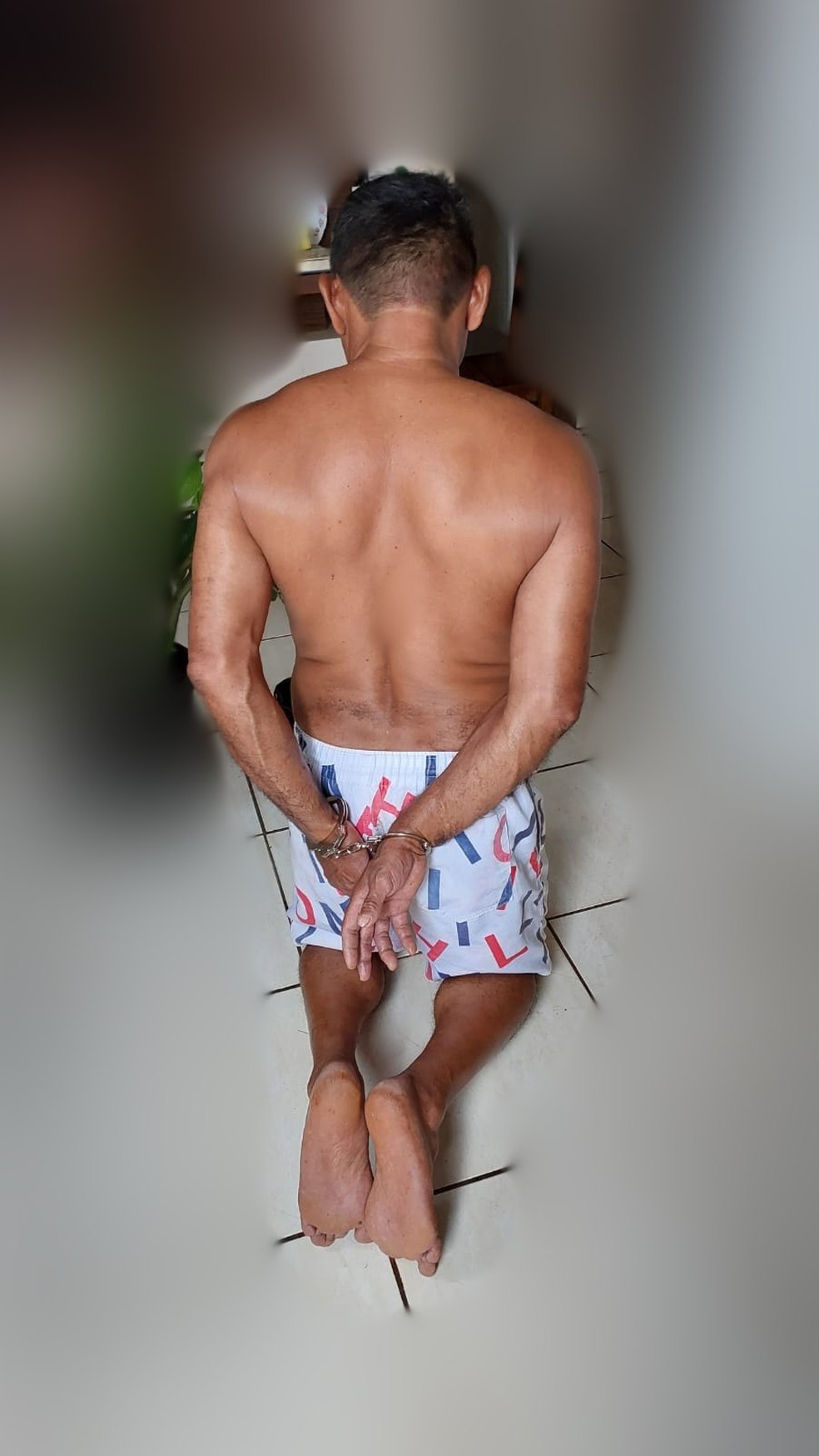 Homem é preso em flagrante por manter ex-companheira grávida e o filho em cárcere privado por 7 dias  — Foto: Divulgação