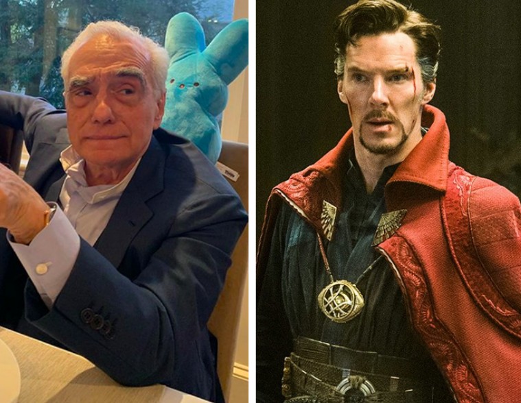 Martin Scorsese e Benedict Cumberbatch (Foto: Instagram/Getty Images)