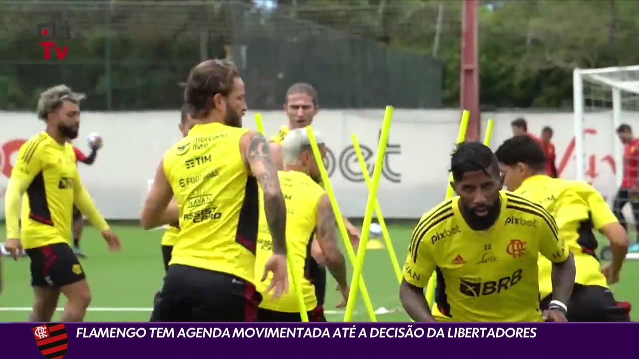 Flamengo tem agenda movimentada at&eacute; a decis&atilde;o da Libertadores