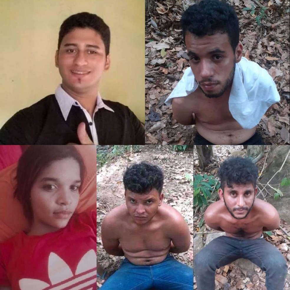 Jovens foram encontrados mortos em área de mata no município de Parauapebas — Foto: Reprodução/ TV Liberal