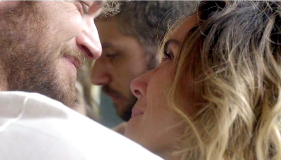 No final, todos se unem novamente! (Foto: TV Globo)