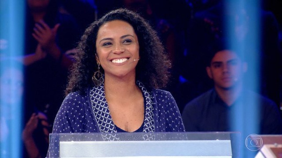 Ozana participou do 'Quem Quer Ser Um MilionÃ¡rio â€” Foto: TV Globo