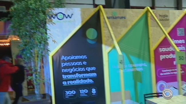 Estrutura montada para o South Summit ocupa três armazéns no Cais Mauá