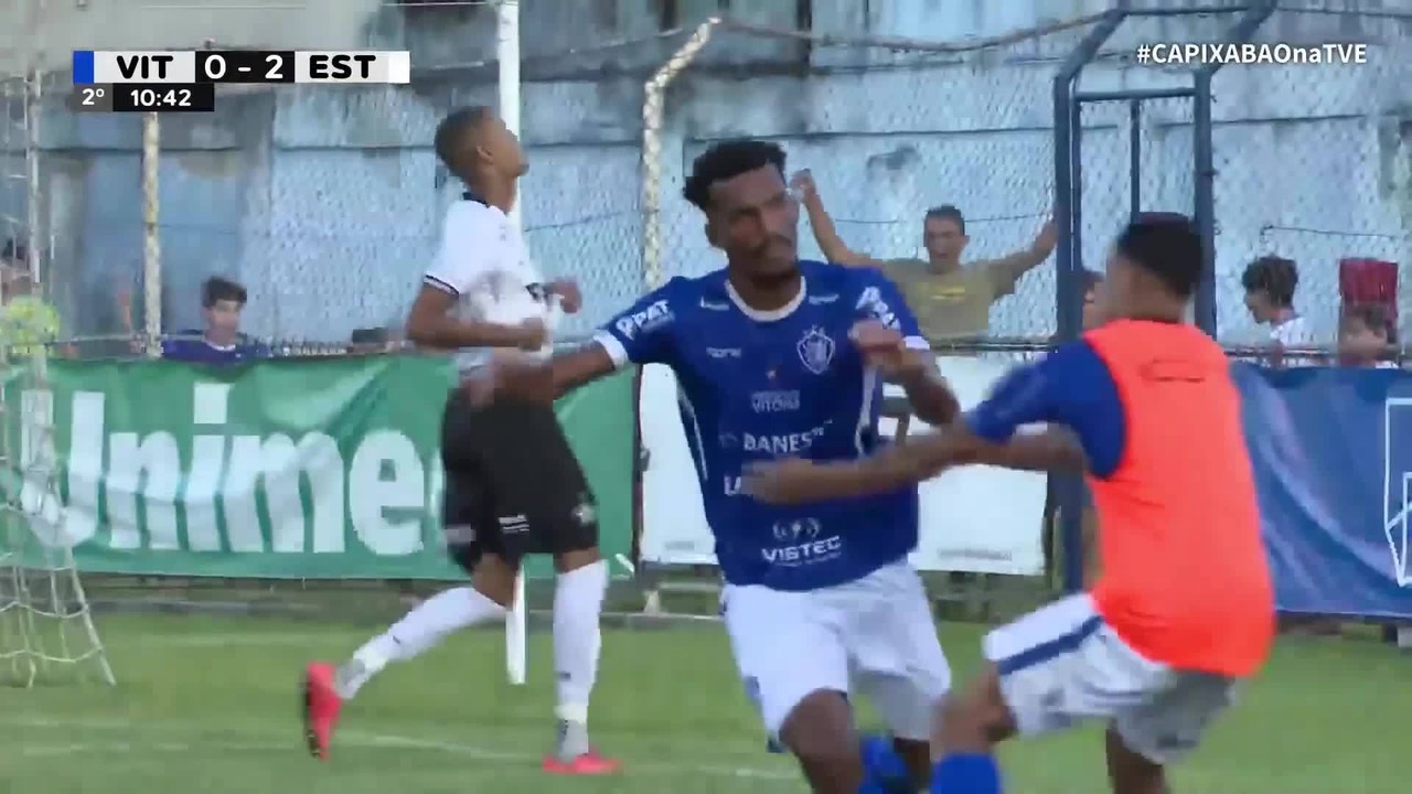 Os gols de Vitória-ES 1 x 2 Estrela do Norte, pelo Campeonato Capixaba 2023