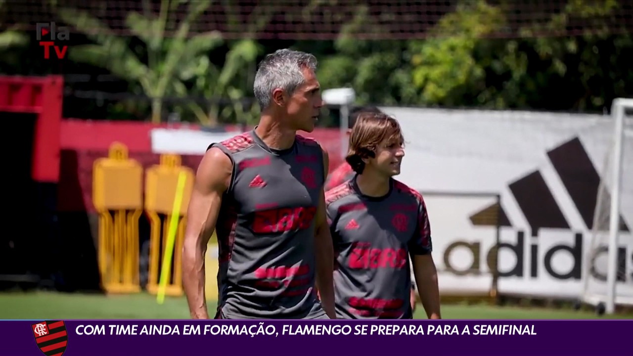 Com time ainda em formação, Flamengo se prepara para a semifinal