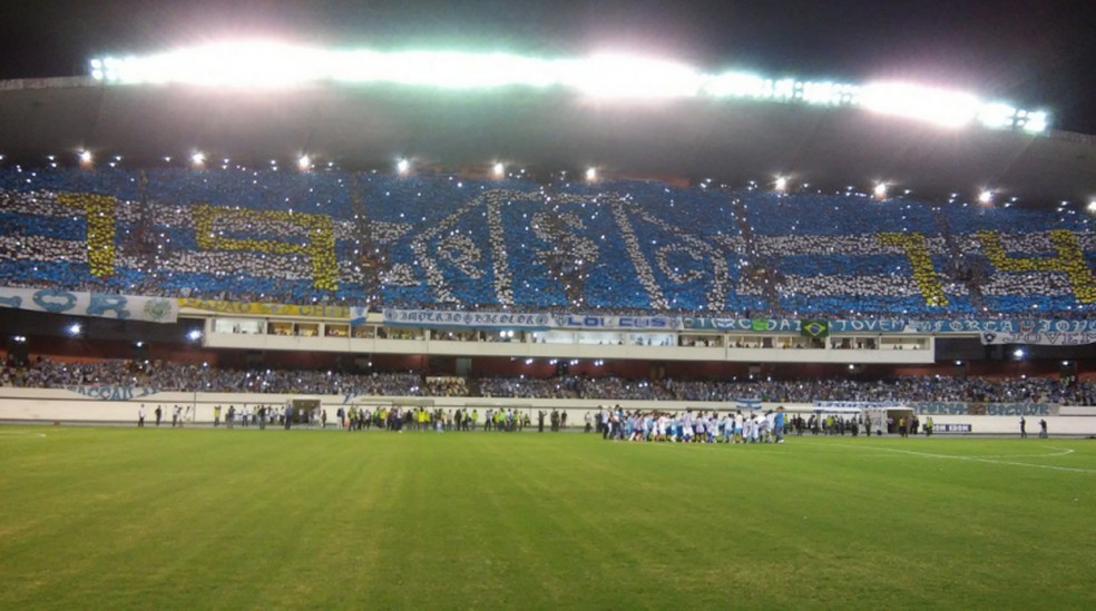 Mosaico, Paysandu x Fluminense — Foto: Fernando Torres/Ascom Paysandu