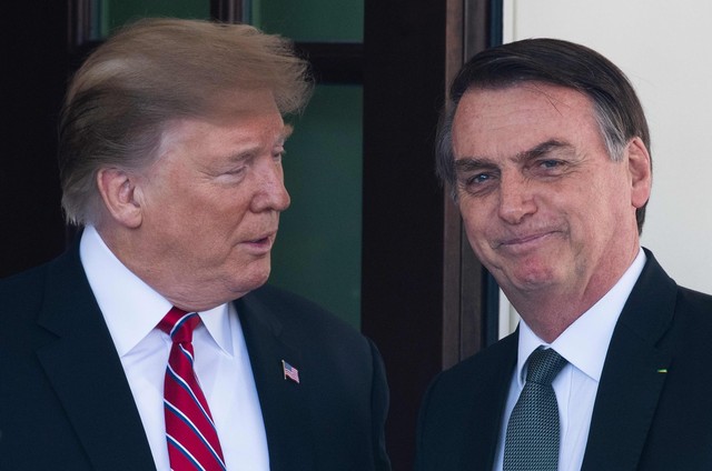 Bolsonaro para Trump : 'I love you' : Lauro Jardim