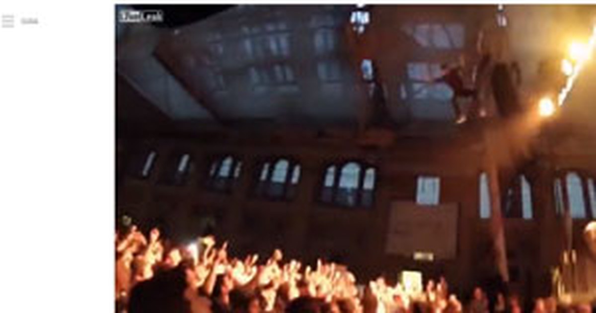 G1 - Rapper pula de torre de 12 metros em cima de fãs e deixa dois ...