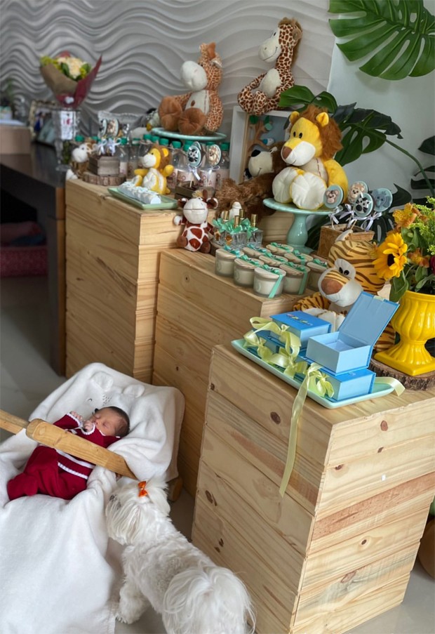 Cacau Colucci mostra decoração e lembrancinhas de maternidade (Foto: Reprodução / Instagram)