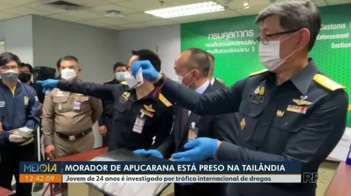 Três brasileiros são presos na Tailândia e investigados por tráfico internacional de drogas | Paraná | G1