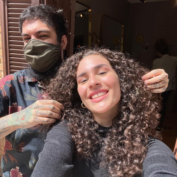 Lívian Aragão com Rodrigo Vizu  (Foto: Reprodução/Instagram)